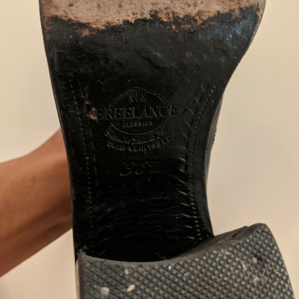 FREELANCE Vintage Leather Ankle Booties - Picture 8 of 8